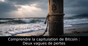 Comprendre la capitulation de Bitcoin : Deux vagues de pertes
