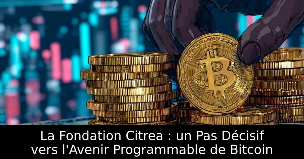 La Fondation Citrea : un Pas Décisif vers l&rsquo;Avenir Programmable de Bitcoin