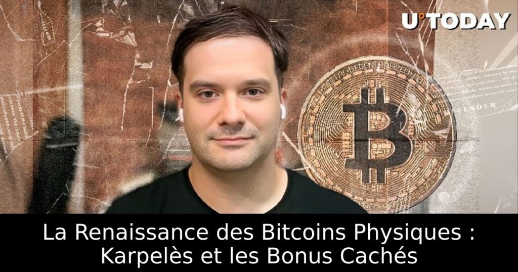 La Renaissance des Bitcoins Physiques : Karpelès et les Bonus Cachés