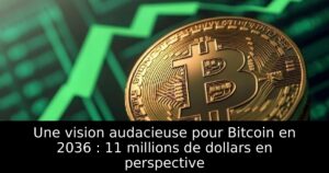 Une vision audacieuse pour Bitcoin en 2036 : 11 millions de dollars en perspective