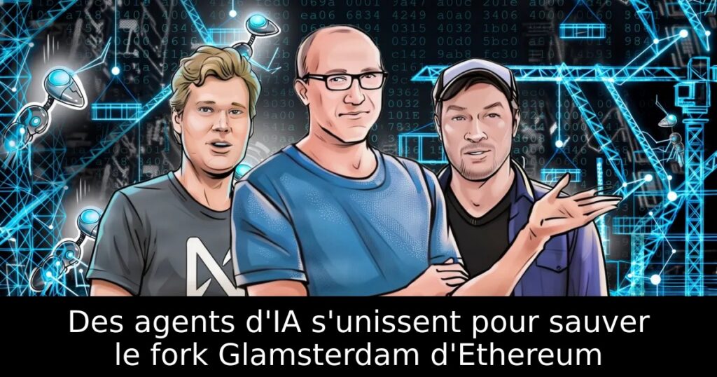 Des agents d&rsquo;IA s&rsquo;unissent pour sauver le fork Glamsterdam d&rsquo;Ethereum