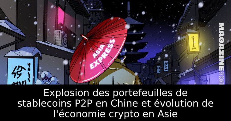 Explosion des portefeuilles de stablecoins P2P en Chine et évolution de l'économie crypto en Asie