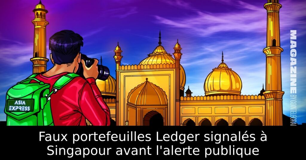 Faux portefeuilles Ledger signalés à Singapour avant l&rsquo;alerte publique