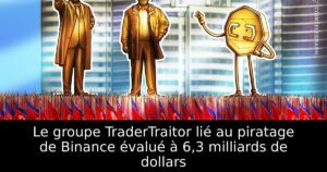 Le groupe TraderTraitor lié au piratage de Binance évalué à 6,3 milliards de dollars