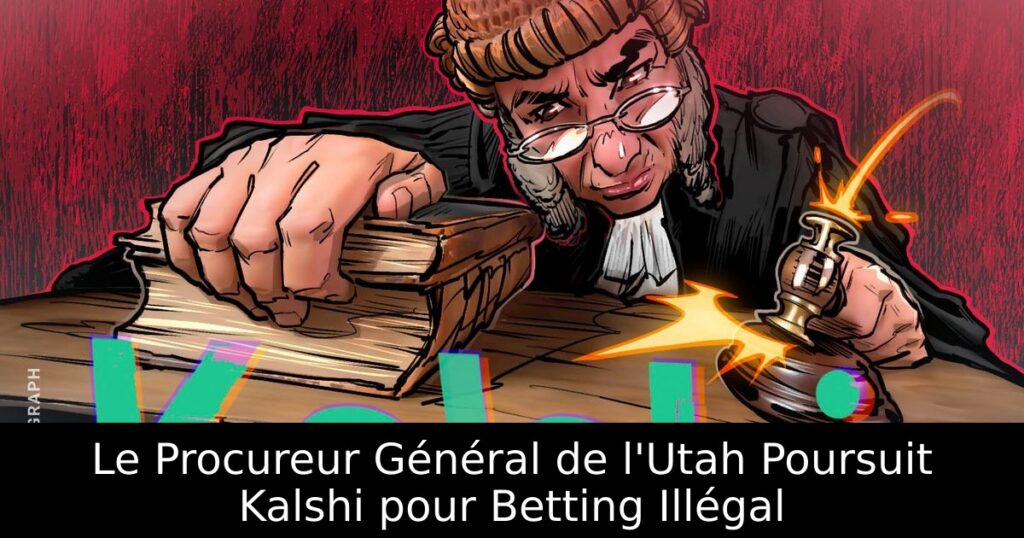 Le Procureur Général de l&rsquo;Utah Poursuit Kalshi pour Betting Illégal