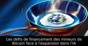 Les défis de financement des mineurs de Bitcoin face à l&rsquo;expansion dans l&rsquo;IA