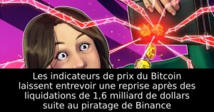 Les indicateurs de prix du Bitcoin laissent entrevoir une reprise après des liquidations de 1,6 milliard de dollars suite au piratage de Binance
