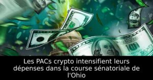 Les PACs crypto intensifient leurs dépenses dans la course sénatoriale de l&rsquo;Ohio