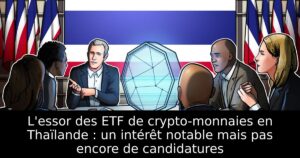 L&rsquo;essor des ETF de crypto-monnaies en Thaïlande : un intérêt notable mais pas encore de candidatures
