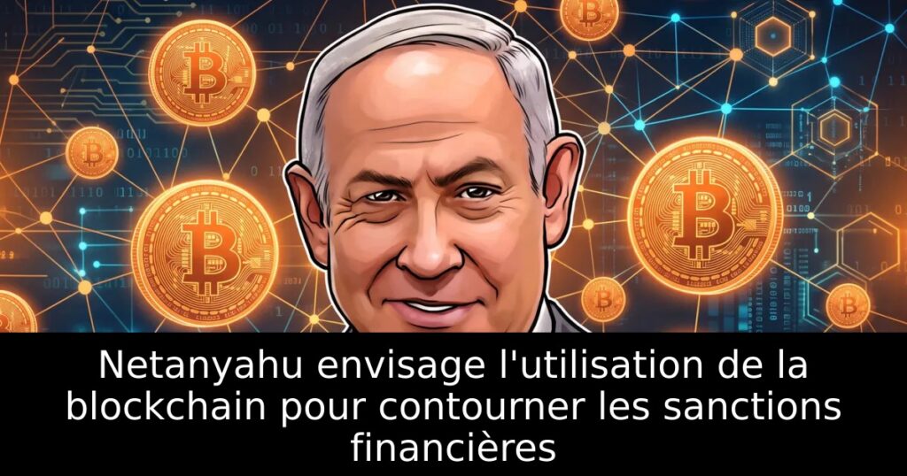 Netanyahu envisage l&rsquo;utilisation de la blockchain pour contourner les sanctions financières