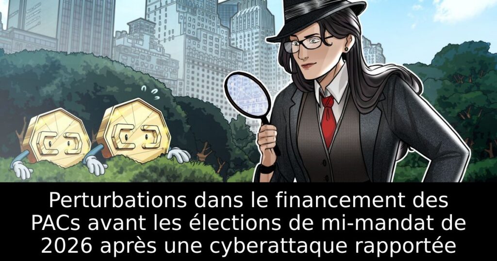 Perturbations dans le financement des PACs avant les élections de mi-mandat de 2026 après une cyberattaque rapportée