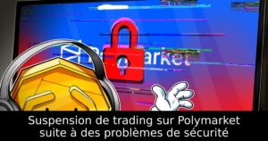 Suspension de trading sur Polymarket suite à des problèmes de sécurité