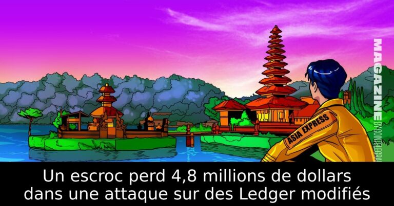 Un escroc perd 4,8 millions de dollars dans une attaque sur des Ledger modifiés